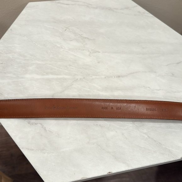🔥Polo Ralph Lauren Men's Genuine Leather Belt🔥 - Picture 3 of 3